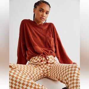 Free People Beach Malia Crop Hoodie